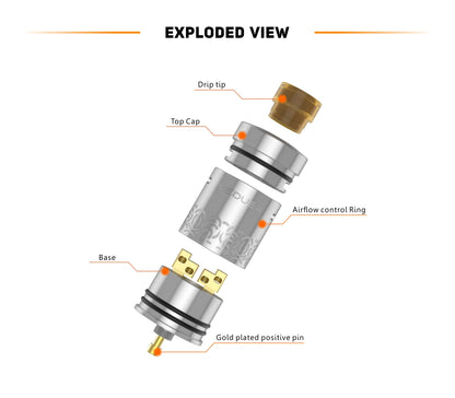 Geekvape Medusa Reborn RDTA Tank Atomizer (3.5ML)