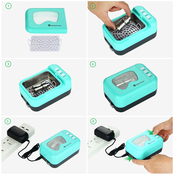 Vaporesso Energystash Ultrasonic Cleaner With 15W US Plug