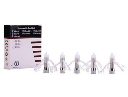 5PCS-PACK Innokin iClear 16 Replacement 1.5 Ohm-2.1 Ohm Coil Unit