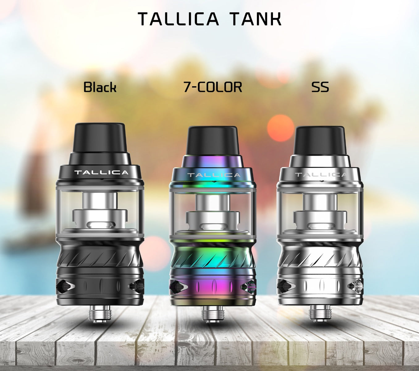 TESLACIGS Tallica Sub Ohm Tank Atomizer (6ML)