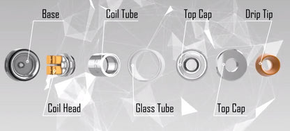 1PCS-PACK Sigelei S-coil Replacement Tank