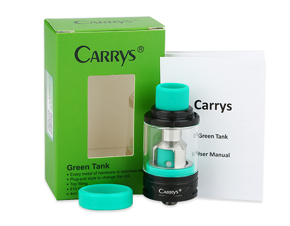 Carrys Green Sub Ohm Tank Atomizer (4ML)
