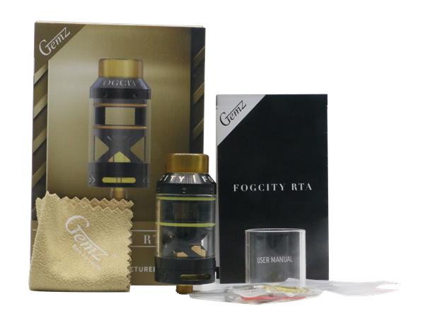 Gemz Fogcity RTA Tank Atomizer 3ML