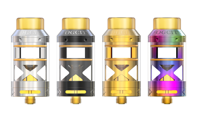 Gemz Fogcity RTA Tank Atomizer 3ML