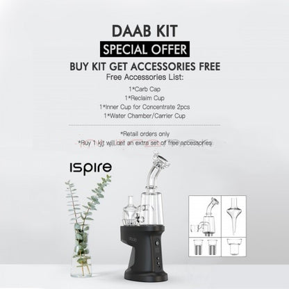 Ispire Daab Kit External Dual 18650mah(Free Accessories)