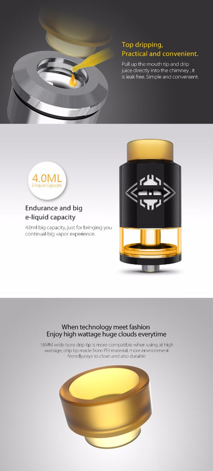 OBS Crius RDTA Tank Atomizer (4ML)