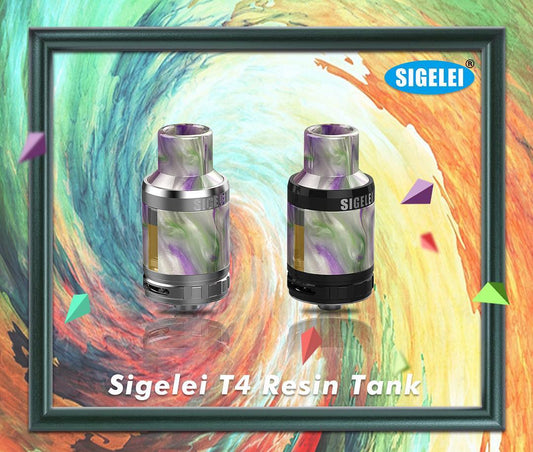 Sigelei T4 Resin Sub Ohm Tank Atomizer (2.5ML)