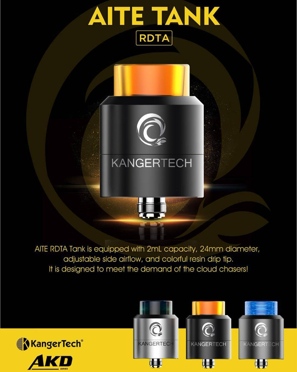 KangerTech AITE RDTA Tank Atomizer 24mm (2ML)