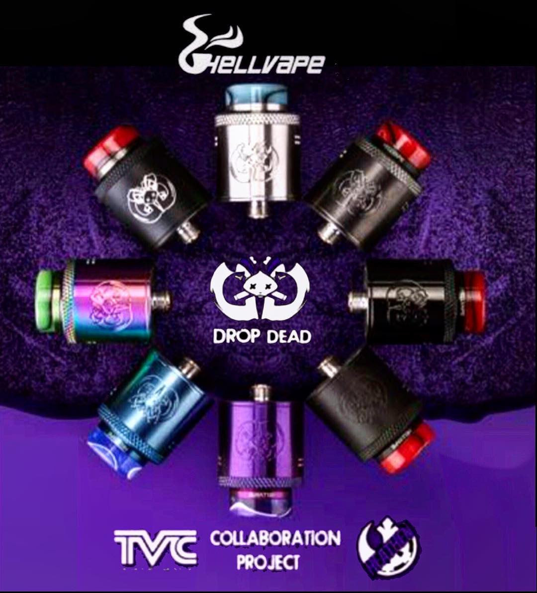 Hellvape Drop Dead RDA Tank Rebuildable Dripping Atomizer