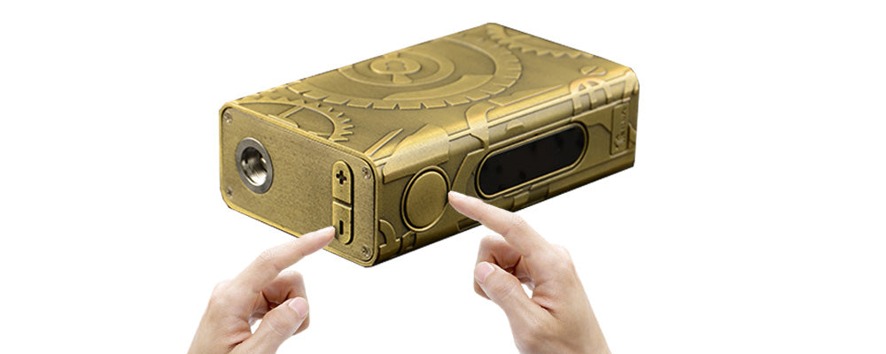 Teslacigs Nano 100W TC Steampunk 4500mAh Battery TC Mod