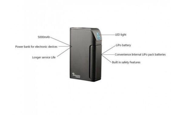 Teslacigs Three 5000mAh Battery TC Mod