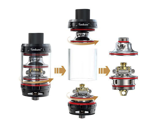 SMKON V-Engine Sub Ohm Tank (5.5ML)