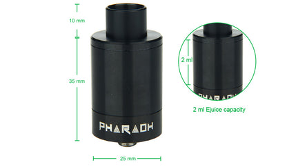 Digiflavor Pharaoh 25 Dripper 2ML Tank Atomizer