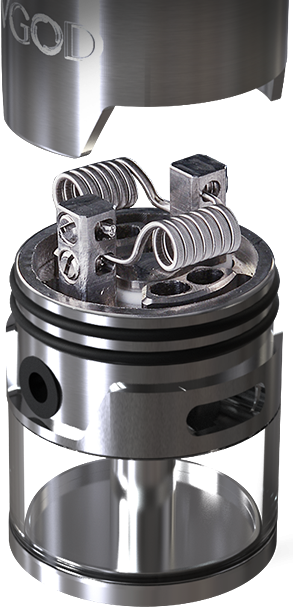 VGOD Tricktank Pro RDTA 4.0ML Tank Atomizer