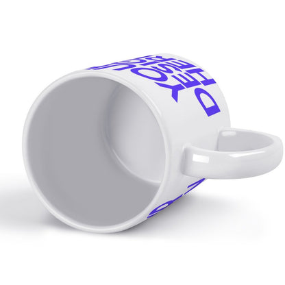 White Custom Mugs Personalised Photo Mug (Double sided same photo) - Made in USA, Free Shipping