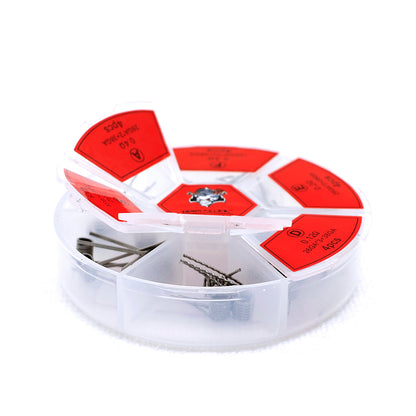 24PCS-PACK Demon Killer Flame Coil 6 in 1 Ni80 Pre-built Heating Wire Kit