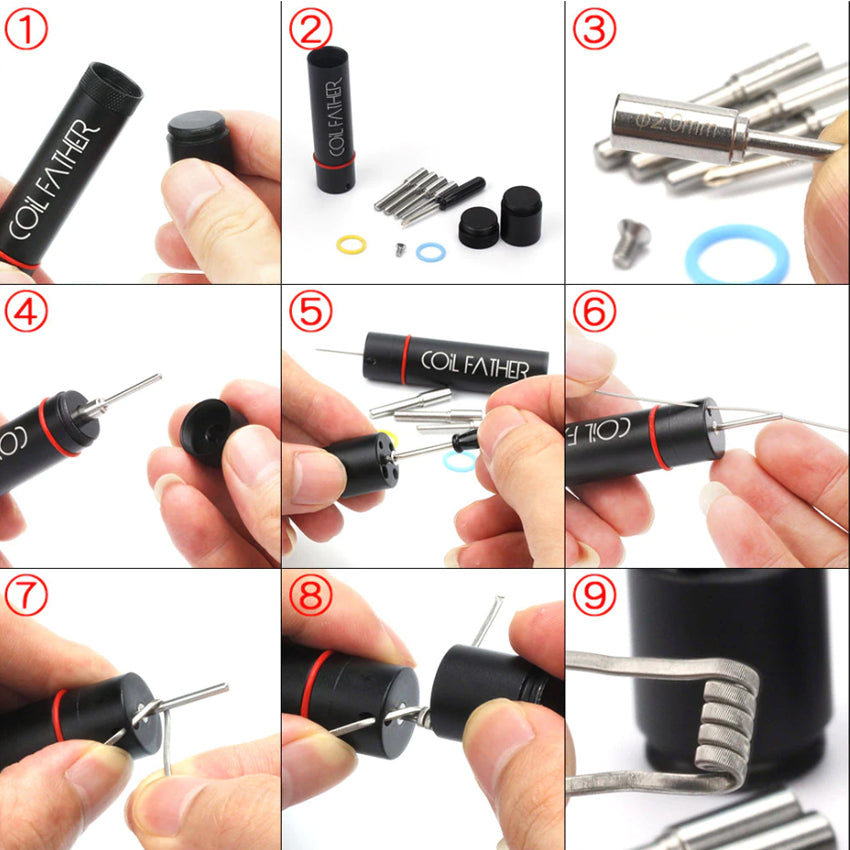 Coil Father Coiling Kit V2 Vape Coil Jig 1pc/pack at the best price on cheap sale vapormo.com Coil Father Coiling Kit V2 Vape Coil Jig 1pc/pack at the best price on cheap sale vapormo.com