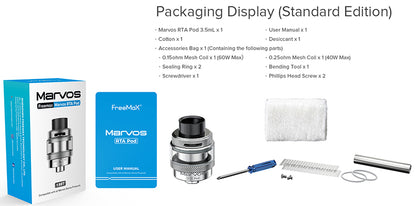 Freemax Marvos RTA Pod Tank 3.5ml