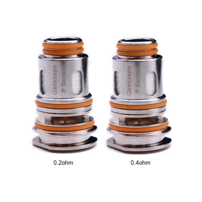 Bobine Geekvape P Series pour Aegis Boost Pro/Obelisk 60 Kit/B100 Kit/Z100C DNA Kit/E200 Kit (5pcs/pack)