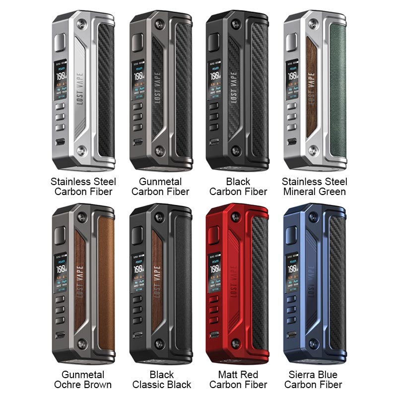 Lost Vape Thelema Solo Box Mod 100W online discount | vapormo.com Lost Vape Thelema Solo Box Mod 100W online discount | vapormo.com