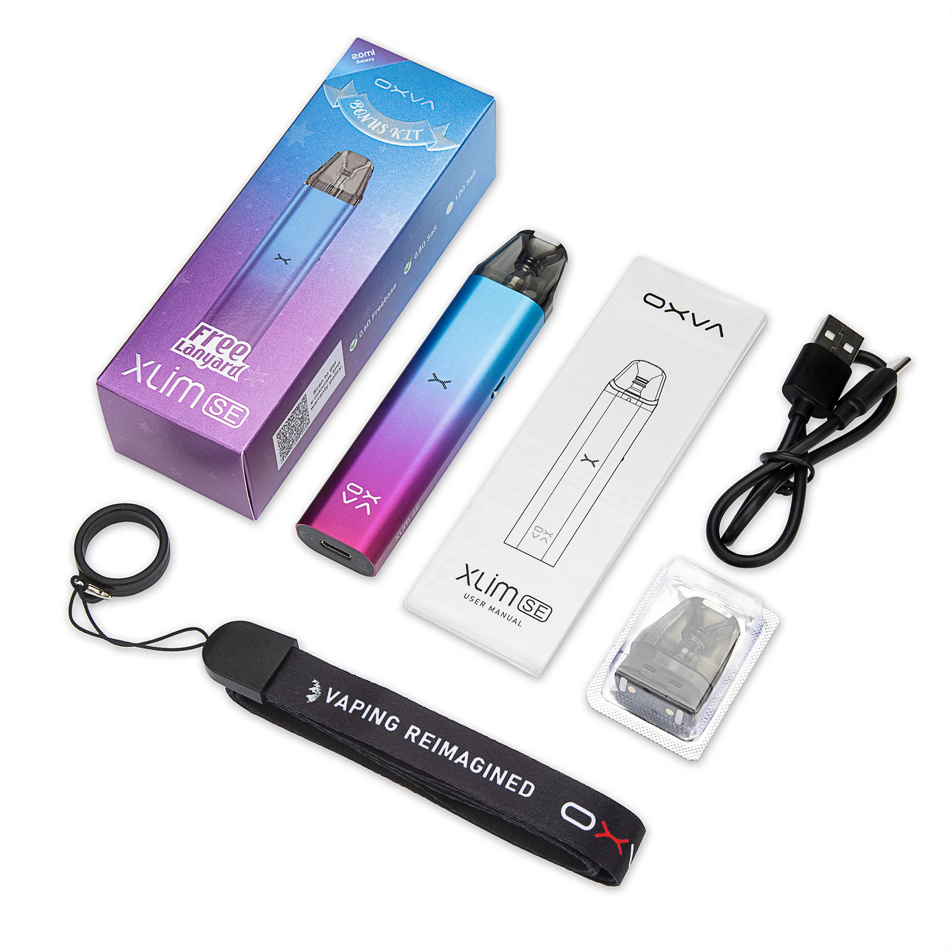 OXVA Xlim SE Bonus Pod Kit 25W at low price online | vapormo.com OXVA Xlim SE Bonus Pod Kit 25W at low price online | vapormo.com