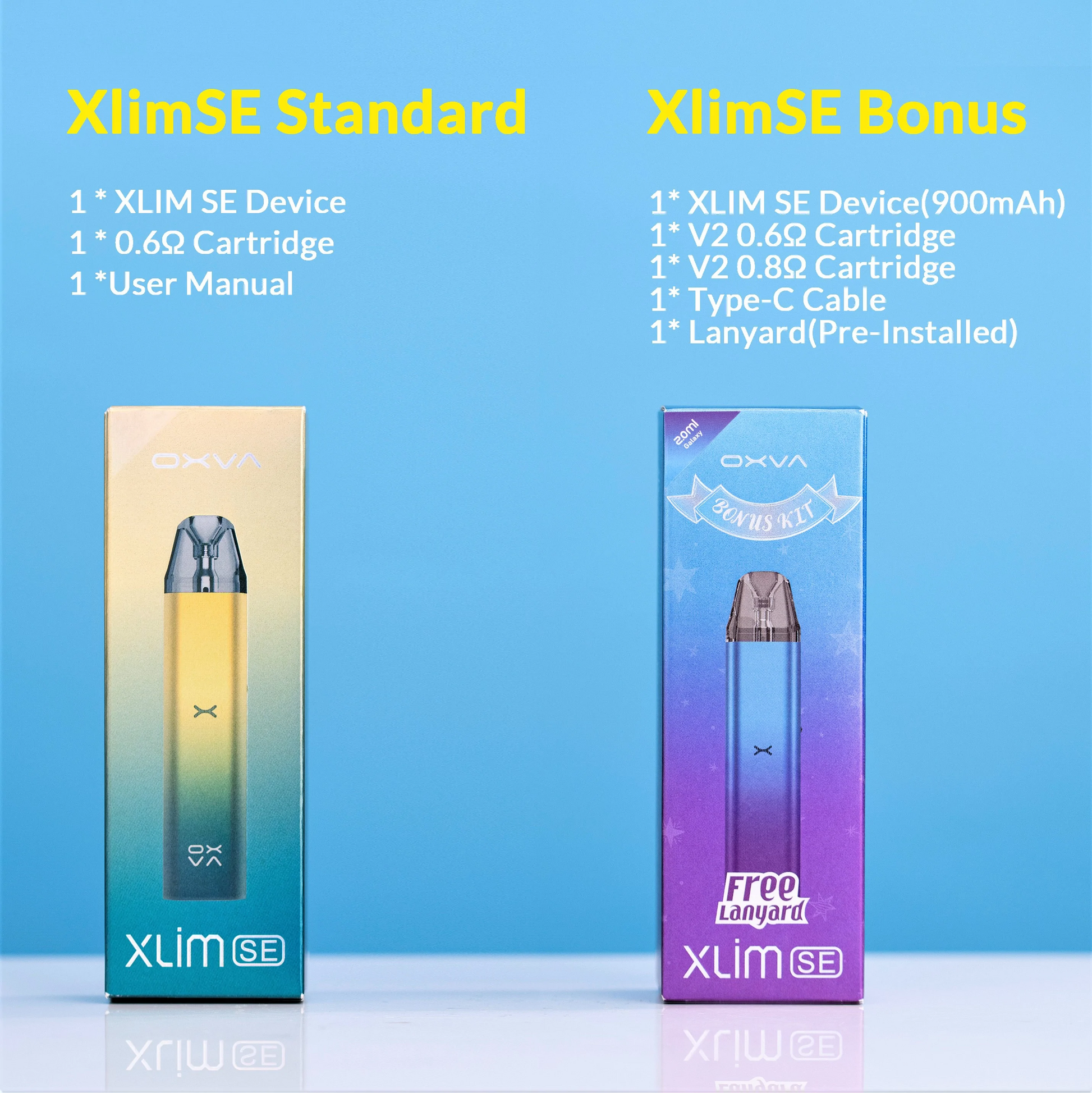 OXVA Xlim SE Bonus Pod Kit 25W at low price online | vapormo.com OXVA Xlim SE Bonus Pod Kit 25W at low price online | vapormo.com
