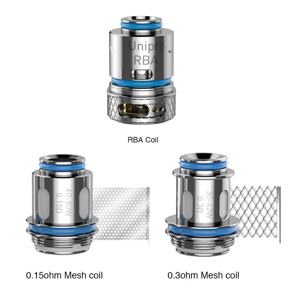 OXVA Unipro Replacement Coil for Velocity Kit , Velocity LE Kit (5pcs/pack)