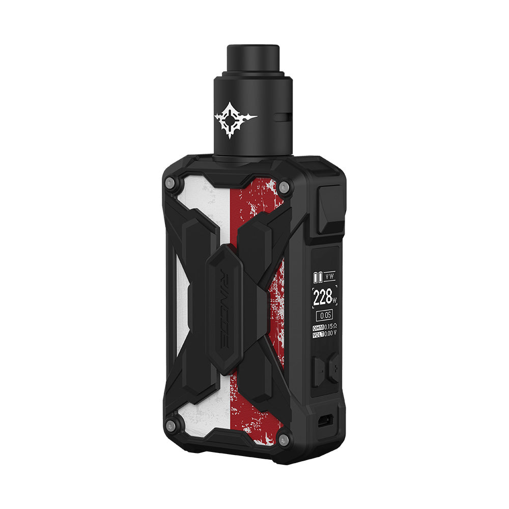 Rincoe Mechman Lite Kit 228W with Metis RDA at low price online | vapormo.com Rincoe Mechman Lite Kit 228W with Metis RDA at low price online | vapormo.com
