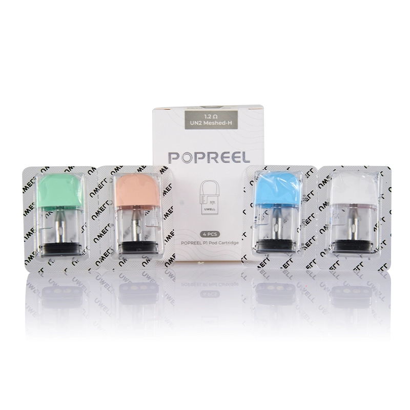 Uwell Popreel P1 Replacement Pod Cartridge 2ml (4pcs/pack) for Popreel P1 Kit / Popreel PK1 Kit