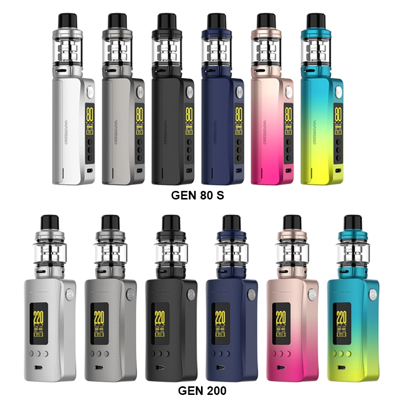 Vaporesso GEN 200 & 80 S Box Kit With iTank Buy online | vapormo.com Vaporesso GEN 200 & 80 S Box Kit With iTank Buy online | vapormo.com