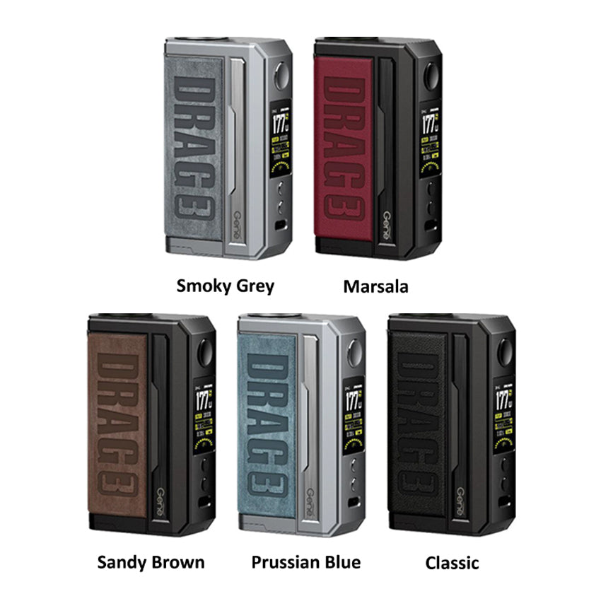 VOOPOO DRAG 3 TC Box MOD 177W cheap online sale | vapormo.com VOOPOO DRAG 3 TC Box MOD 177W cheap online sale | vapormo.com
