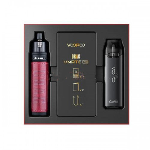 VOOPOO Drag X & Vmate Pod Gift Set Limited Edition available online | vapormo.com VOOPOO Drag X & Vmate Pod Gift Set Limited Edition available online | vapormo.com