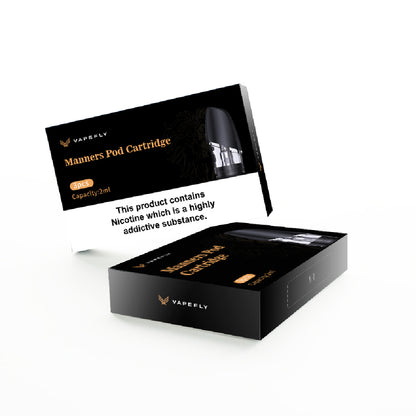 Vapefly Manners Replacement Pod Cartridge 2ml 3pcs