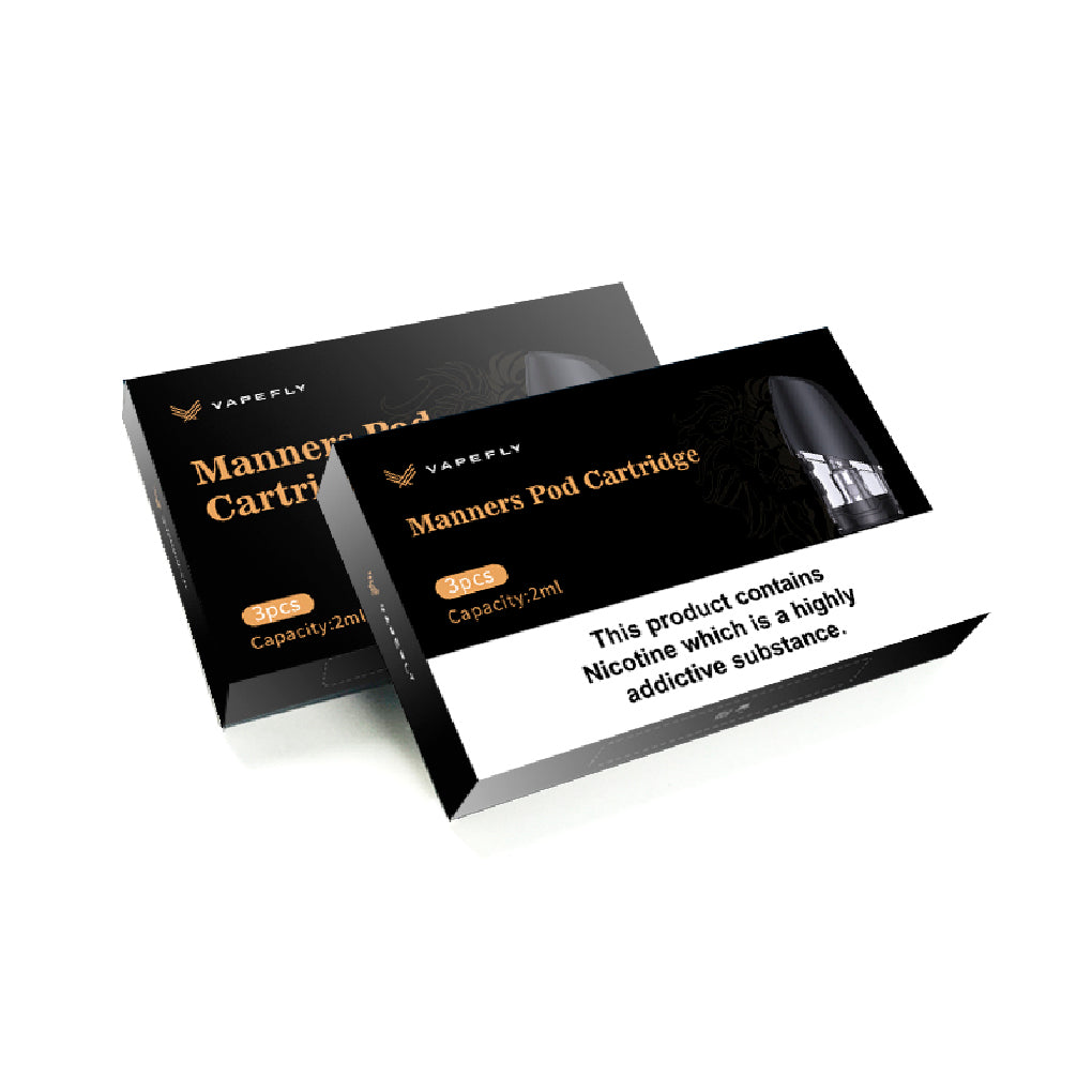 Vapefly Manners Replacement Pod Cartridge 2ml 3pcs