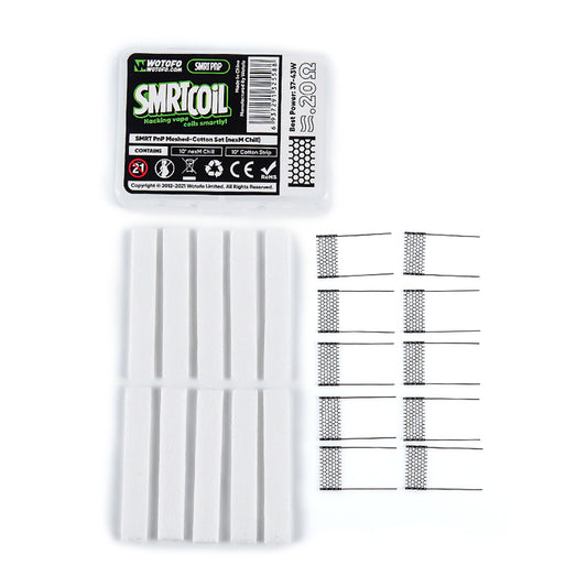 Wotofo SMRT PnP Meshed-Cotton Set Accessories Kit (10pcs/pack)