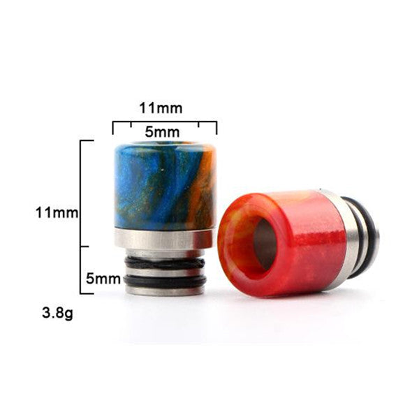Aleader Resin 510 Stainless Steel Drip Tip Random Color