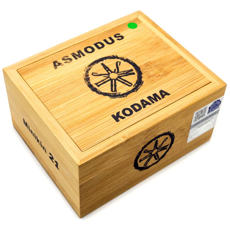 Asmodus Minikin Kodama 21700 Box Mod 180W online now at vapormo.com