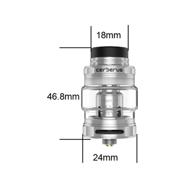 Geekvape Cerberus Sub Ohm Tank Atomizer -4/5.5ml  vapormo.com