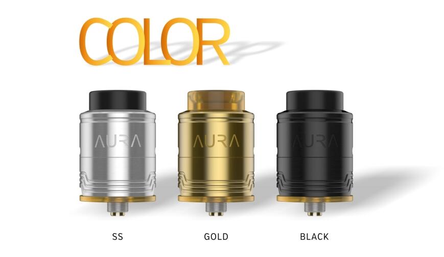 Digiflavor Aura BF RDA Tank Atomizer By DJLsb Vapes (1.5ML)
