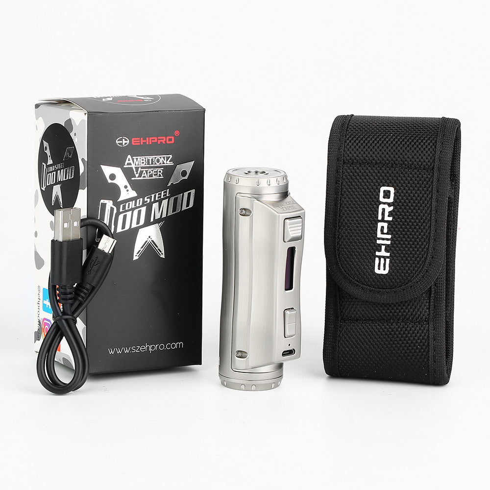 Ehpro Cold Steel 100 TC Box Mod 120W