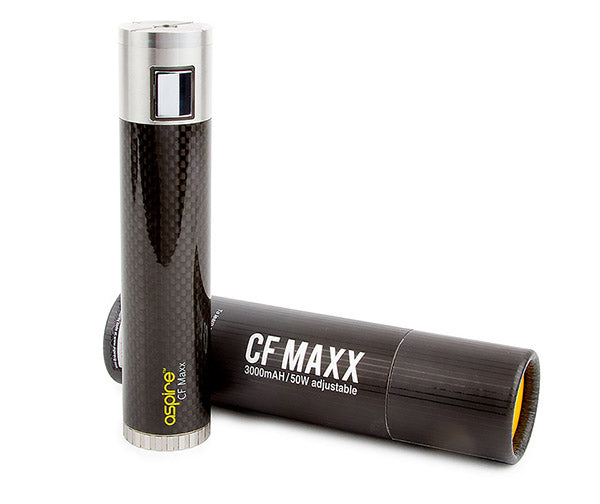 Black Aspire CF MAXX Sub Ohm battery 3000mAh 50W