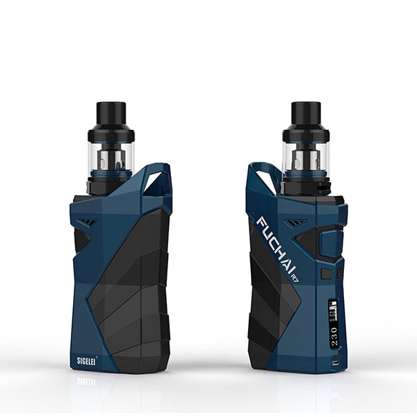 Discover All Of The Sigelei Fuchai R7 230W TC Starter Kit With T4 Tank (2.5ML) for sale vapormo.com Discover All Of The Sigelei Fuchai R7 230W TC Starter Kit With T4 Tank (2.5ML) for sale vapormo.com