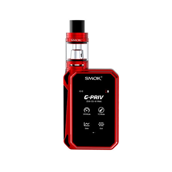 SMOK G-PRIV 220w Touch Screen 5.0ML Starter Kit With TFV8 Big Baby