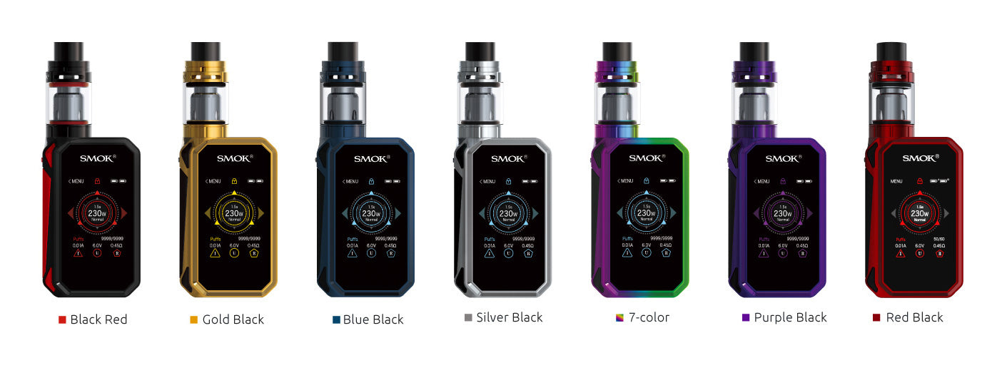SMOK G-PRIV 2 230W Touch Screen Starter Kit With TFV8 X-Baby Tank -4ML