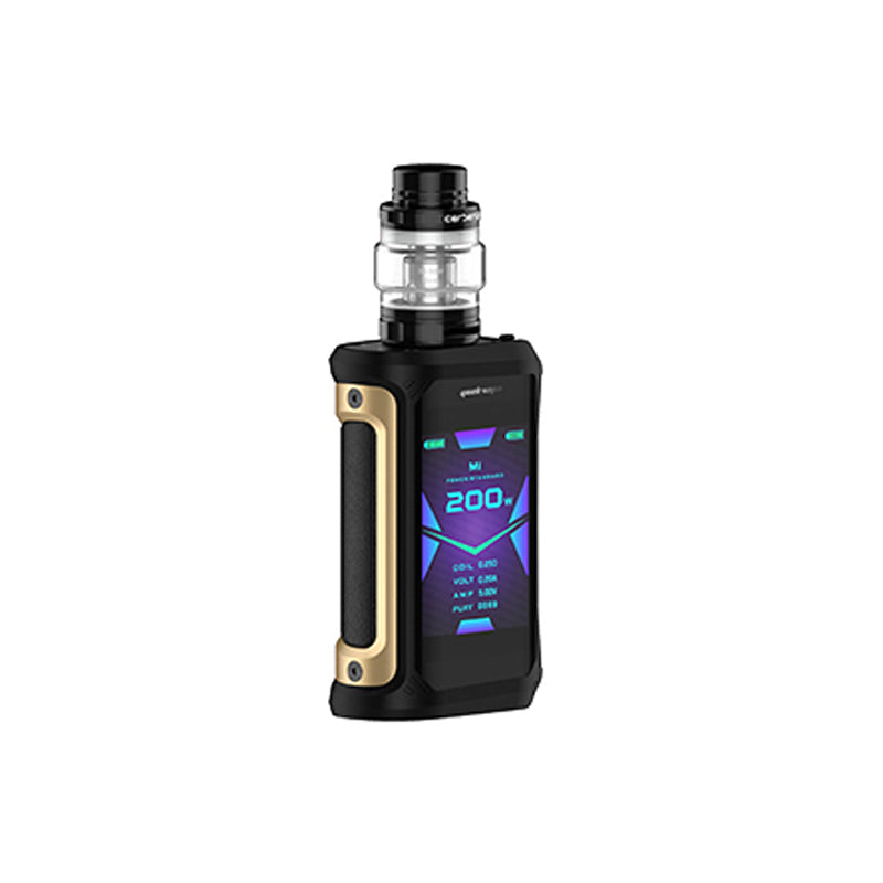 GEEKVAPE Aegis X 200W Box Mod – Wasserdicht, Mit AS-Chip 2.0, Kompatibel Mit Cerberus Tank (nur Mod)