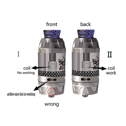 HENGLING Qtank Dual Flavor Sub Ohm Tank Atomizer (5ML)