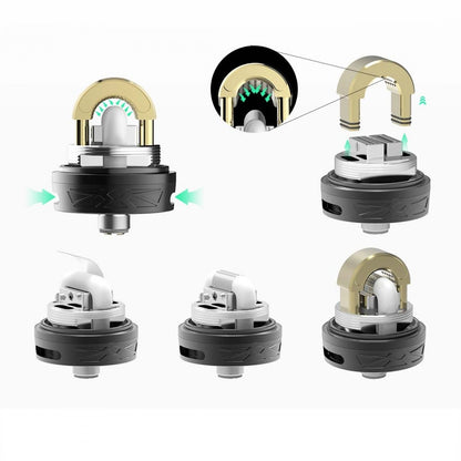 Hugsvape Ring Lord Mesh RTA Atomizer 5ml