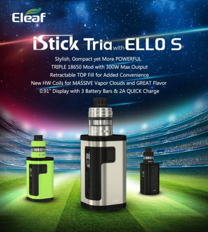 Eleaf iStick Tria 300W Kit With ELLO S Tank