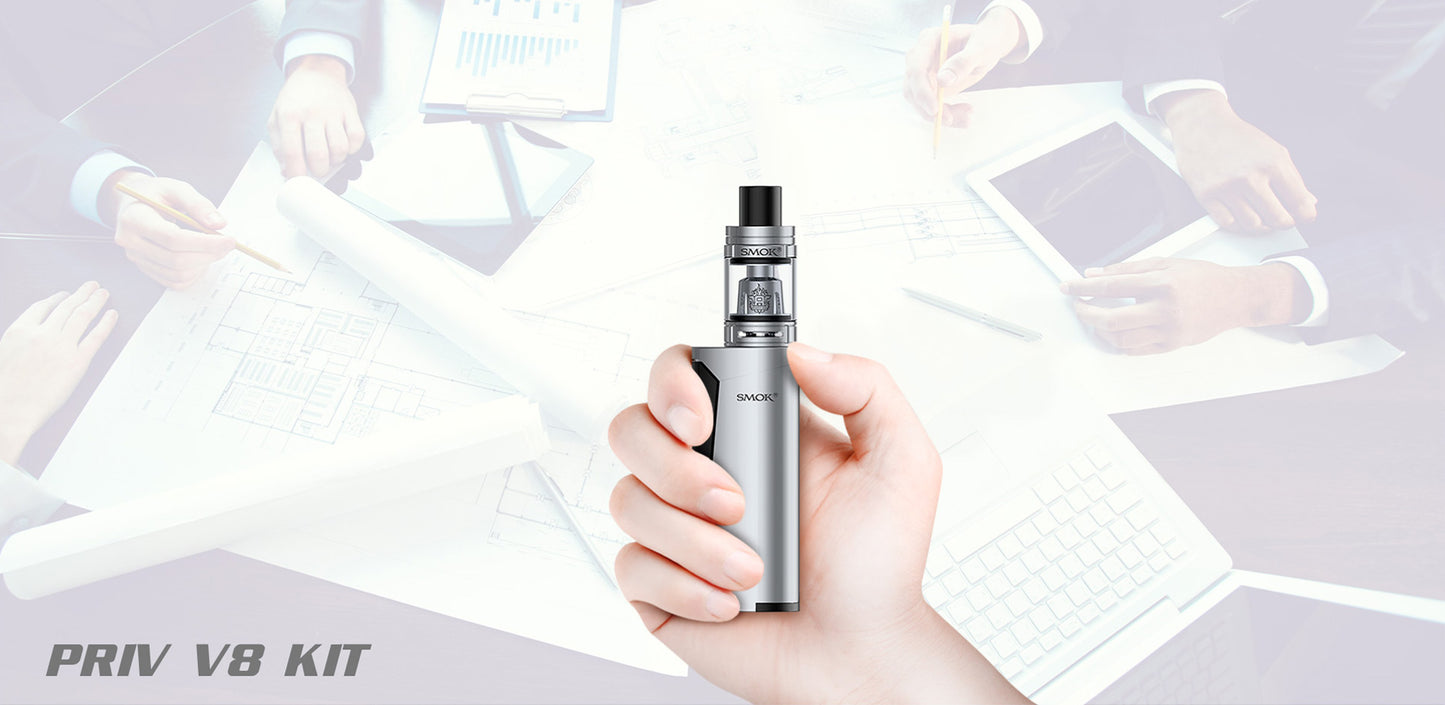 SMOK PRIV V8 Kit with TFV8 Baby Beast Tank 3ML