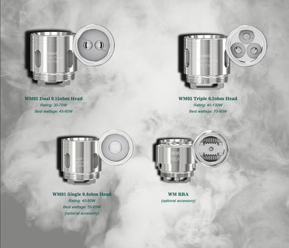 WISMEC GNOME Sub Ohm Tank Replacement Coils 5PCS-PACK